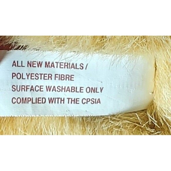 2013 Logo Bear 17" Plush Lion – Soft Fur, Collectible Stuffed Animal Toy - Picture 8 of 11